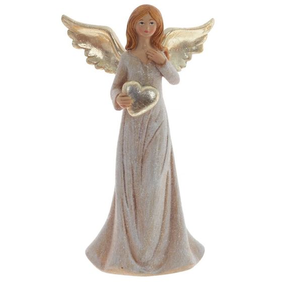 Фигурка декоративная &quot;Ангел&quot;, L10 W6 H17 см, 2в.