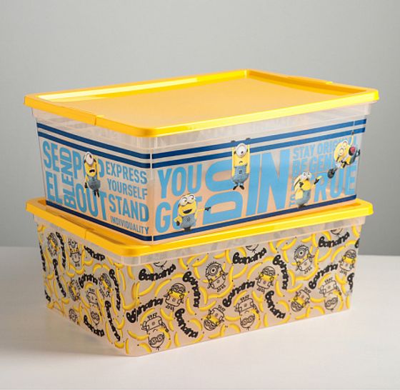 Коробка 10л Миньоны