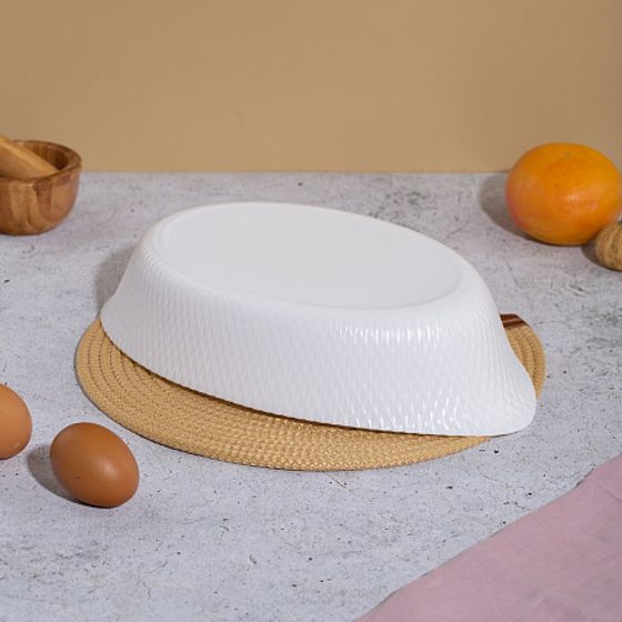 Блюдо для запекания SMART CUISINE WAVY овальное 32X20см