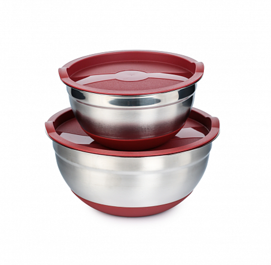 Набор мисок с крышками ORIENTAL 2шт 1.5л2.4л