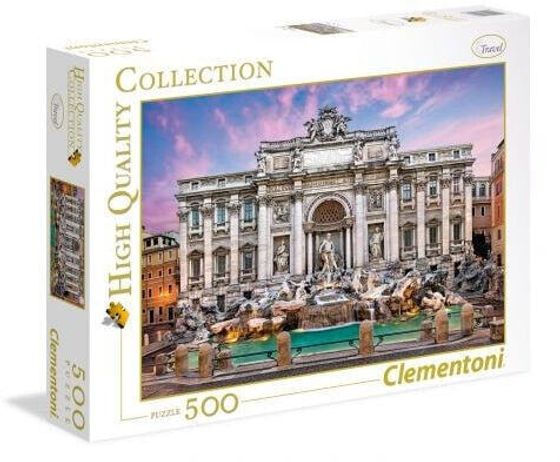 Clementoni Puzzle 500 elementów. HQC - Trevi Fountain (35047 CLEMENTONI)