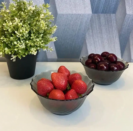 Салатник ОКЕАН ГРАФИТ 12.5см