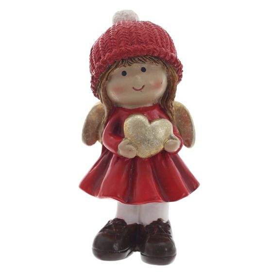 Фигурка декоративная &quot;Ангел&quot;, L4,5 W4,5 H9,5 см, 2в.