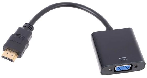 Адаптер Telecom HDMI(m) - VGA(f) черный (TA558)
