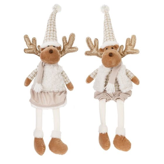 Игрушка набивная &quot;Олень&quot;, L24 W20 H64/26 см, 2в.