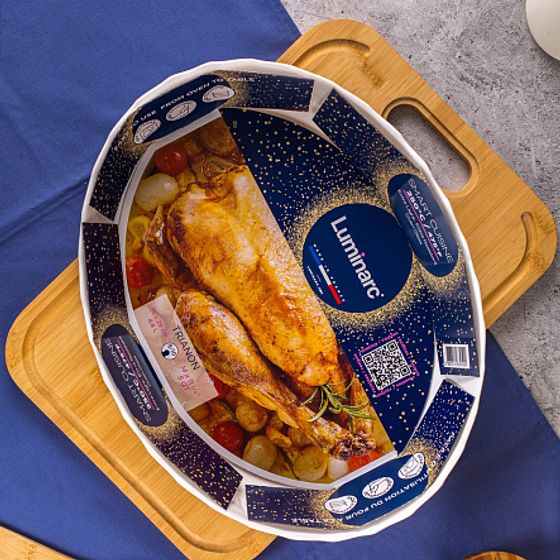 Форма для запекания SMART CUISINE TRIANON 37х29см овальная