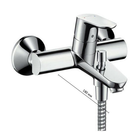 Смеситель для ванны Hansgrohe Focus