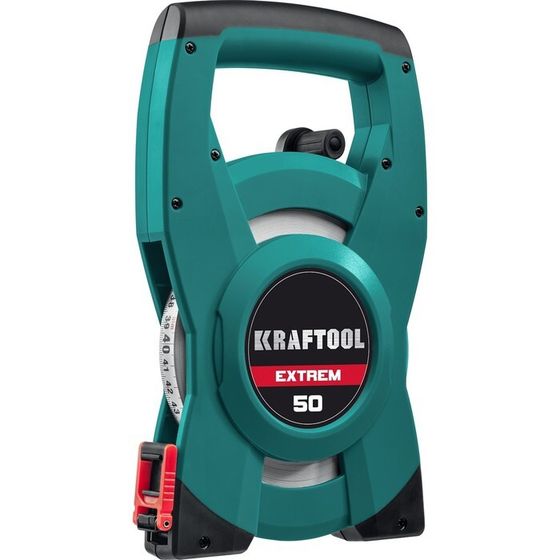 Лента геодезическая KRAFTOOL 34185-50, стальная лента, 50 м