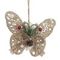 Украшение новогоднее &quot;Бабочка&quot;, L15 W0,5 H12 см