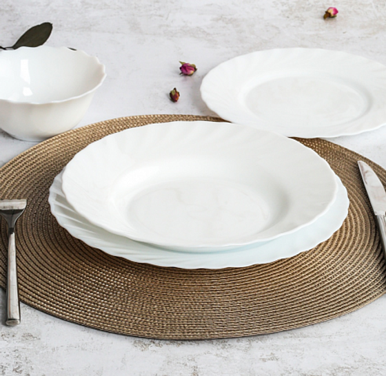 Тарелка обеденная ТРИАНОН 24,5см