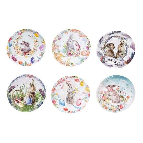 Блюдо &quot;Пасхальное&quot;, L19,5 W19,5 H2,5 см, 6в.