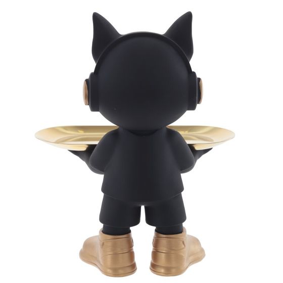 Фигурка декоративная с подносом &quot;Собака&quot;, Д22,5 Ш17 В28 см