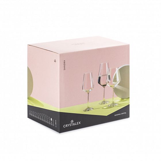 Набор бокалов для вина SANDRA Blizzard 6шт 250мл