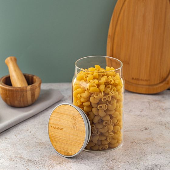 Банка для хранения сыпучих продуктов BAMBOO 800мл