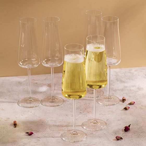 Набор бокалов для шампанского ALEX 210мл 6шт