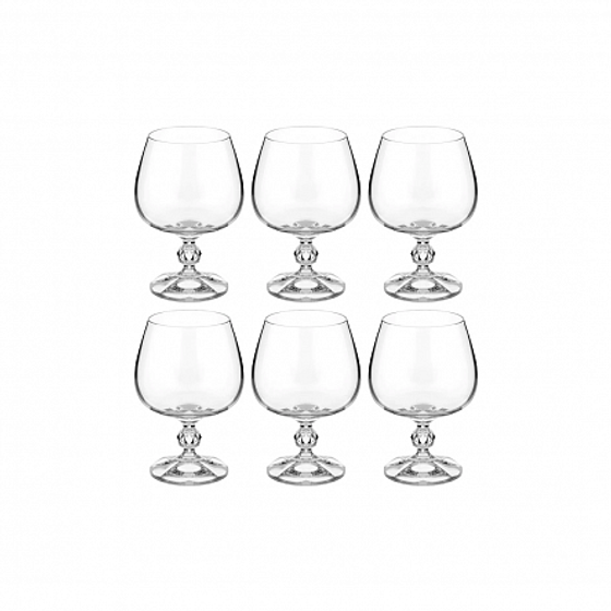 Набор бокалов для бренди CLAUDIA 6шт 250мл