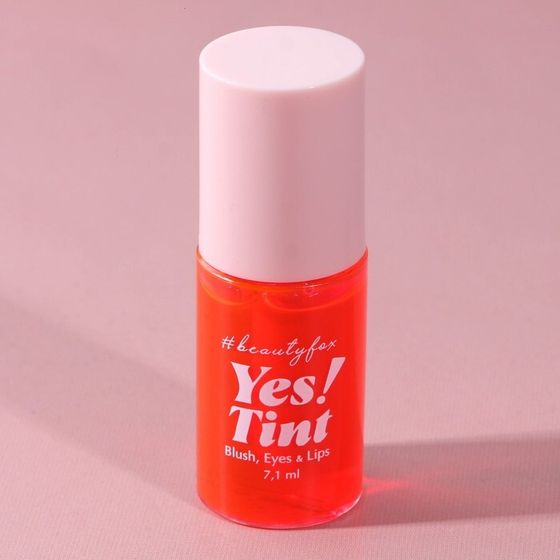 Тинт для губ, век и щёк, оттенок pink watermelone, 7,1 мл, BEAUTY FOX