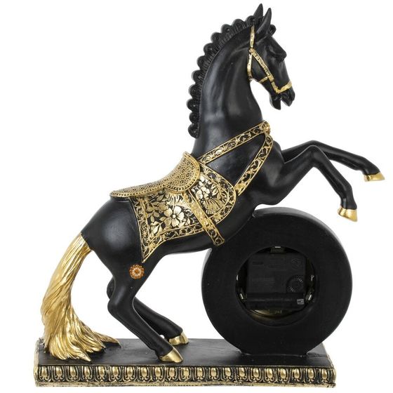 Фигурка декоративная &quot;Лошадь&quot; с часами (ААх1 н/п), L32 W9,5 H35 см