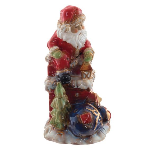 Фигурка декоративная с подсветкой &quot;Санта&quot; (2xAA, н/п), L20 W15 H29 см