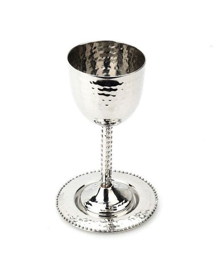 Beaded Kiddush Goblet