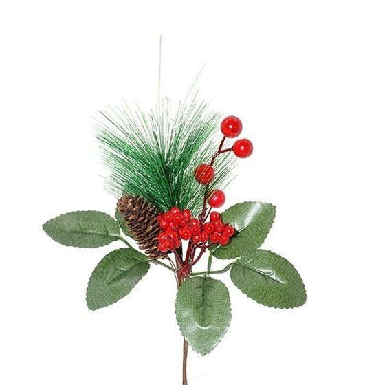 Изделие декоративное &quot;Ветка&quot;, L10 W6 H22 см, 4в.