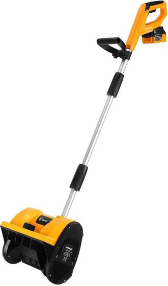 Снегоуборщик аккумуляторный Deko ST21V 20V 30х16см 1хАКБ 5Ач и ЗУ (085-4443)
