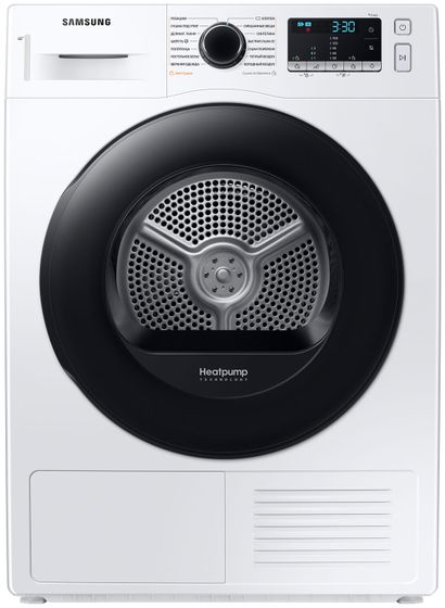 Сушильная машина Samsung DV90TA040AE/LP белый/черный 9кг