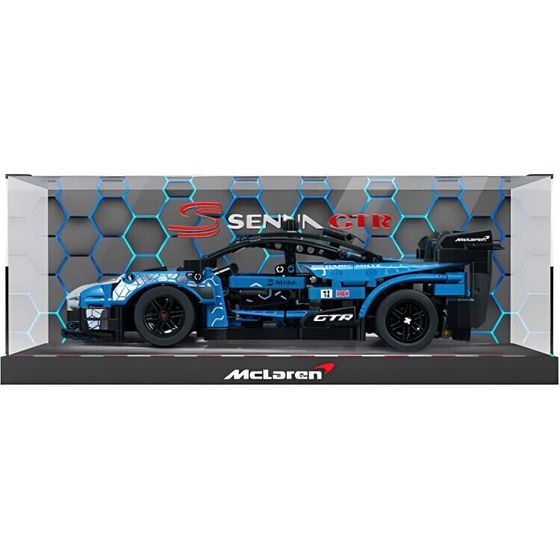 LEGO McLaren+A Integrated+Original Car Paint Background Display Case Building Blocks 830pcs 42123
