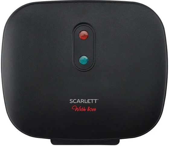 Электрогриль Scarlett SC-EG350M08 With Love 1000Вт черный