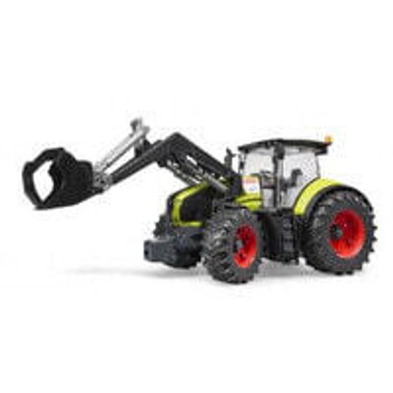 Игрушечная машинка Bruder Трактор Claas Axion 950 c погрузчиком