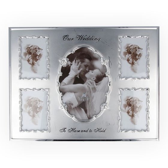 !09 ФОТОРАМКА &quot;WEDDING&quot; для 5 фото - 17*23 СМ.