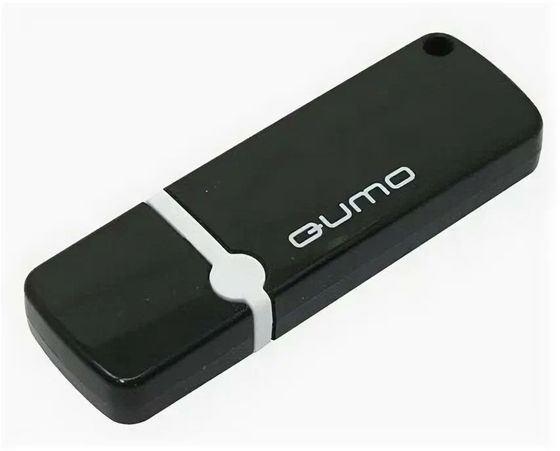 Флеш диск 8Gb Qumo Optiva 02 Black USB 2.0 черный (QM8GUD-OP2-black)