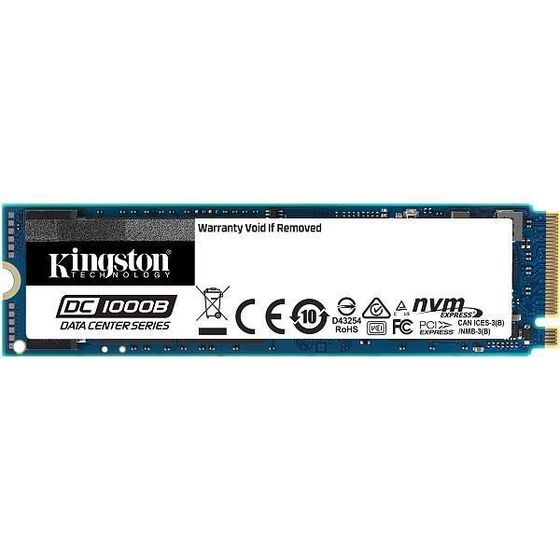 Накопитель SSD 480Gb Kingston PCI-E 3.0 x4 M.2 2280 SEDC1000BM8/480G DC1000B 0.5 DWPD