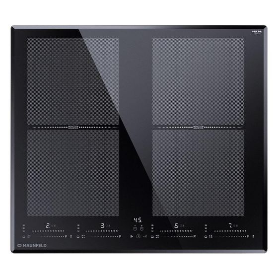 Индукционная варочная панель Maunfeld CVI594SF2BK LUX черный