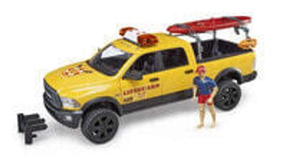 Bruder 02506 - Vehicle lifeguard + Figure - Lifeguard emergency - 4 yr(s) - ABS synthetics - Multicolour