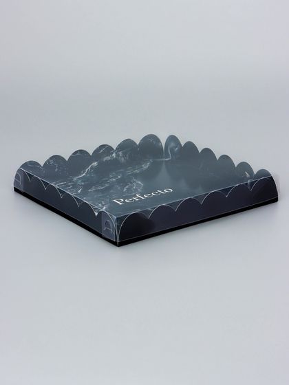 Коробка для печенья, кондитерская упаковка, &quot;Презент&quot;, 21 х 21 х 3 см