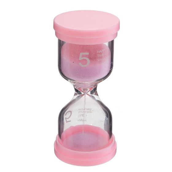 Часы песочные, Д4,5 Ш4,5 В9,5 см, 4в.