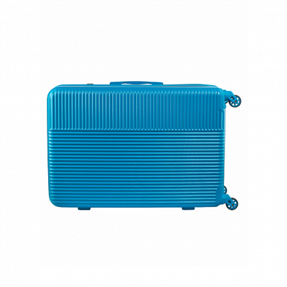 Набор чемоданов SUNSTONE бирюзовых 2шт ABS в полоску