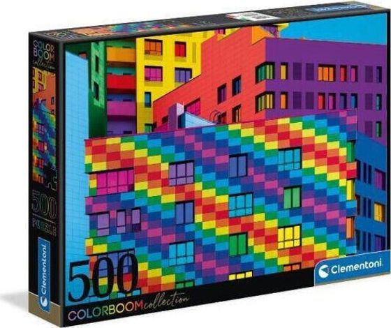 Clementoni color boom Squares 500el (35094)