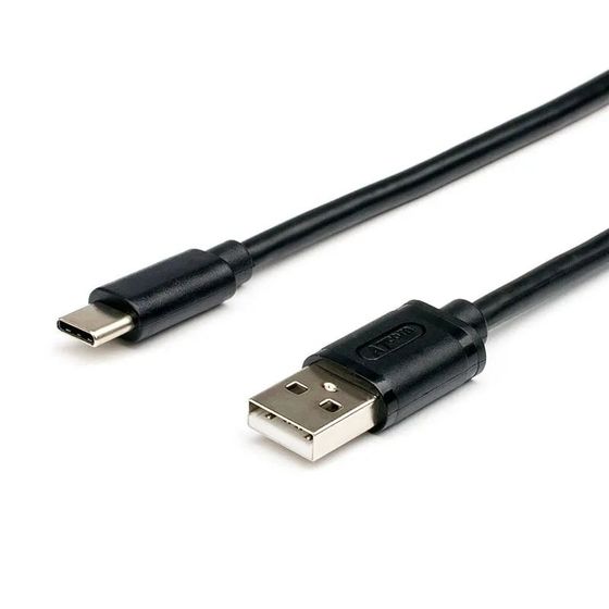 Кабель Atcom USB-C TO USB2 0.8M черный (AT2773)