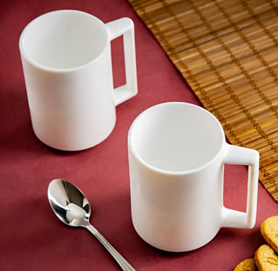 Набор кружек A LA BONNE белая 6шт 380мл