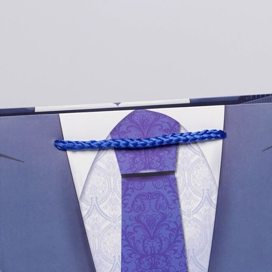 !09 Пакет ламинированный (набор 3 штуки) вертикальный «Лучшему мужчине», ML 23 × 27 × 8 см