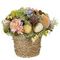 Цветочная композиция "Пасхальная", L17 W17 H17 см