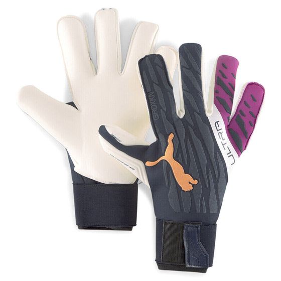 Puma Ultra Grip 1 Hybrid Pro Goalkeeper Gloves Mens Black 04178604