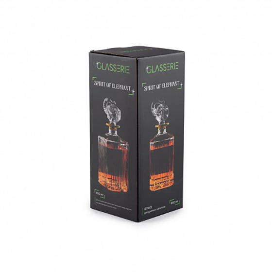 Штоф для крепких напитков  SPIRIT OF ELEPHANT 850мл