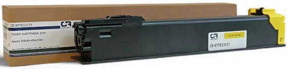 Картридж лазерный CopyRite CR-KYTK5315Y TK-5315Y желтый (18000стр.) для Kyocera TASKalfa 408ci/508ci