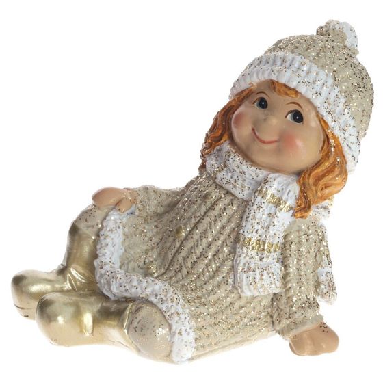 Фигурка декоративная &quot;Мальчик/Девочка&quot;, L7,5 W5 H5,5 см, 2в.