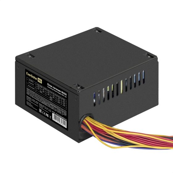 Блок питания 450W SFX ExeGate M450 8cm fan 24pin 4+4pin 3xSATA 2xPCI-E 2xIDE