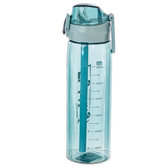 Бутылка, 650 мл, L8 W8 H25,5 см, дизайн микс