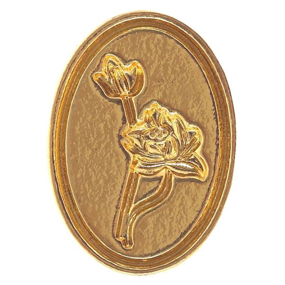 Набор для сургучной печати: ложка, воск, свеча, печать, Д23 Ш11 В4 см